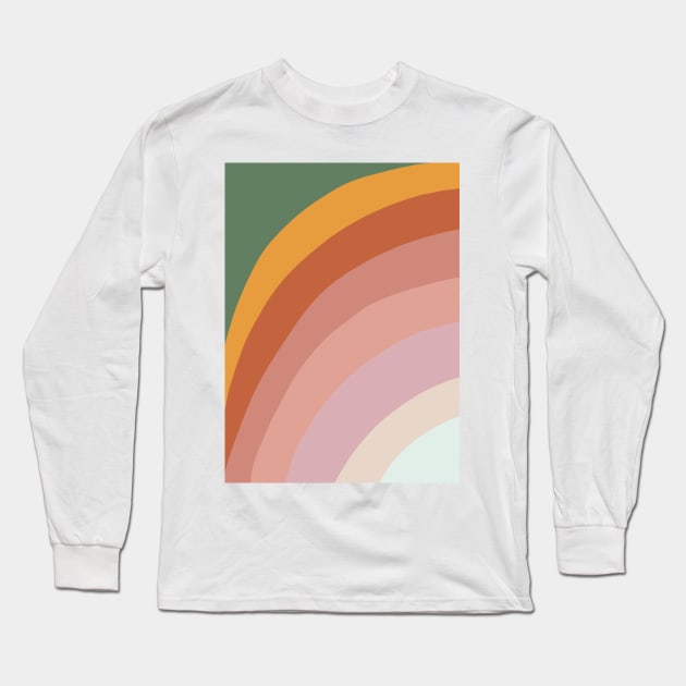 Rainbow #2 Long Sleeve T-Shirt by Gigi Rosado